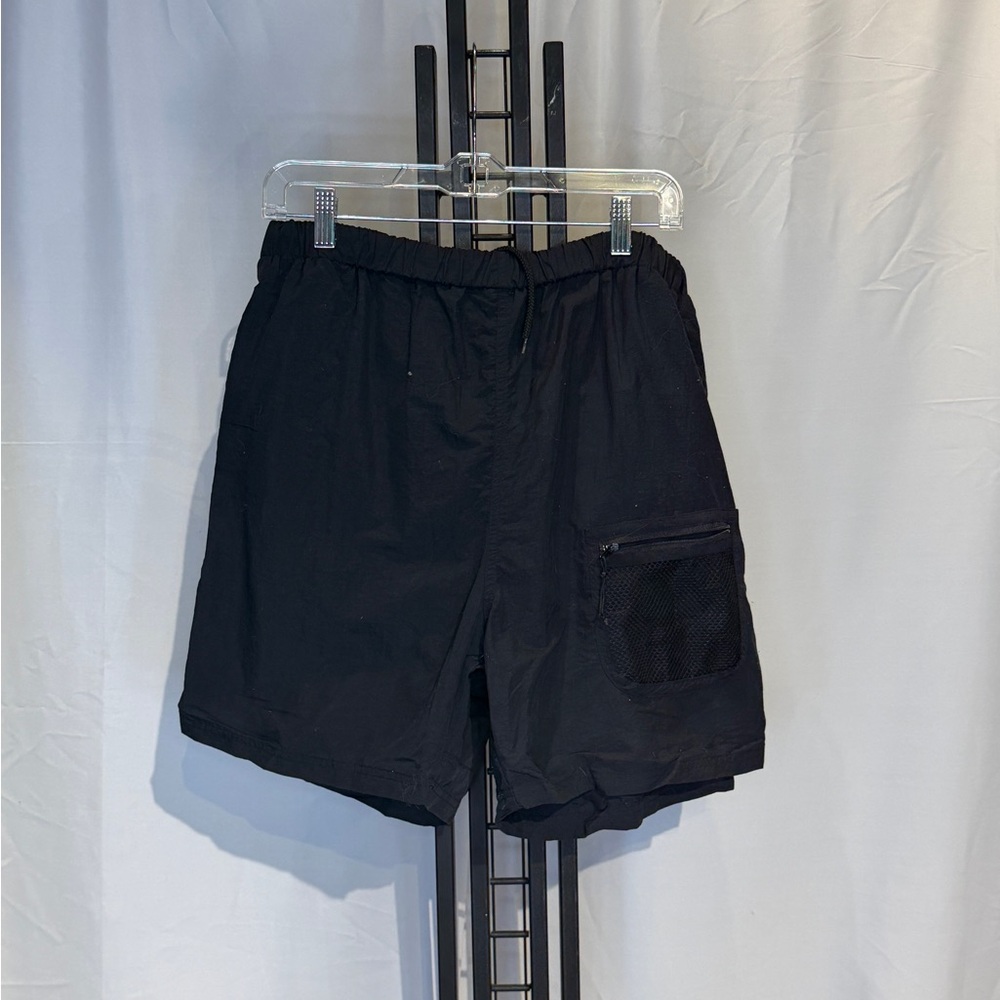 Perception Dark Athletic Shorts with Mesh Pocket‎